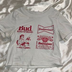 Hard to find Budweiser Baby Tee.